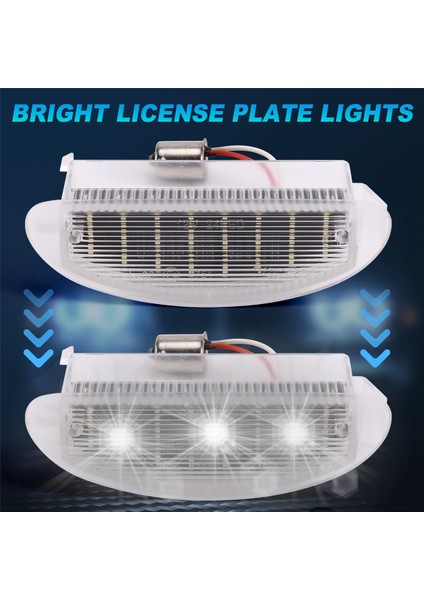 Renault Clio Mk2 Için Araba Lisans Numarası Plaka Lambası 1998-2006 Twingo 1993-2007 Plaka Light Işık (Yurt Dışından) fırsatları