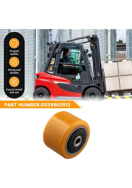 12MM Linde Forklift L1/L14/L16 Tekerlek Yük Rolesi Assy 0039903512 85X60MM Için (Yurt Dışından) indirimleri