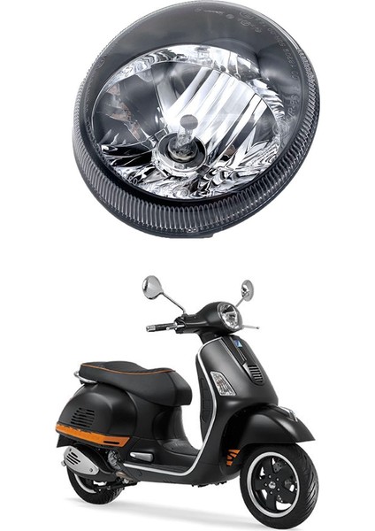 Vespa Gt Gts 125 200 250 300 Gts 250 Için Motosiklet Far Ön Lamba Kafa Far (Yurt Dışından) fırsatları