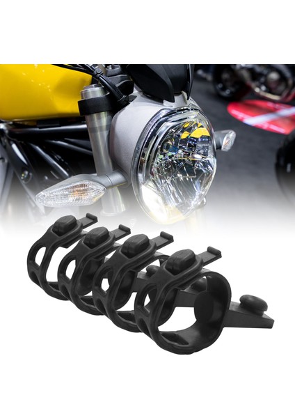 4pcs Motosiklet Far Sabitleme Braket Kayış Far Kaplama Ktm Xcw Için Lastik Kayış (Yurt Dışından) indirimleri