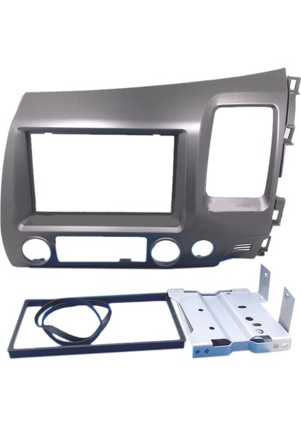 Honda Civic Için 2006-2011 Stereo Radyo Çift 2 Din Dash Kit Fasya Dash Panel Trim-Rhd (Yurt Dışından)