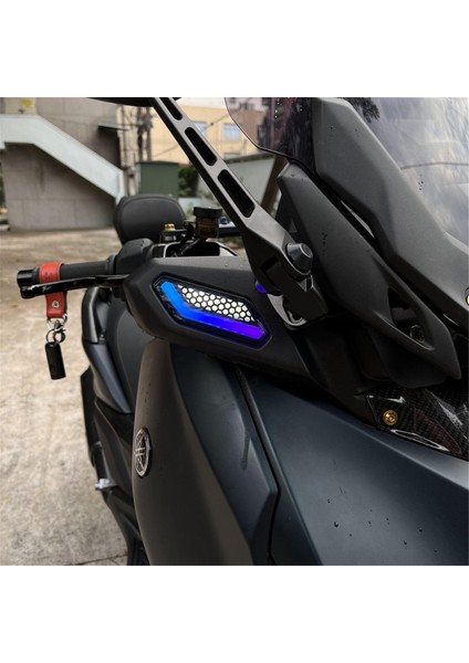 Yamaha Için XMAX300 2023 2024 Motosiklet Turn Sinyalleri Montaj Gündüz Koşu Işıkları Uygulaması Kontrolü Renk Değişimi C (Yurt Dışından) indirimleri