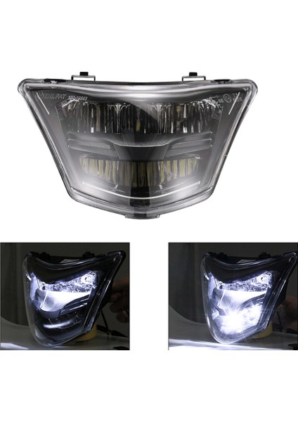 Yamaha LC135 V1 135GP Kafa Işığı LED 12V 35W Spoiler Maske Lens Kapağı Kir Bisikletleri (Yurt Dışından) fırsatları