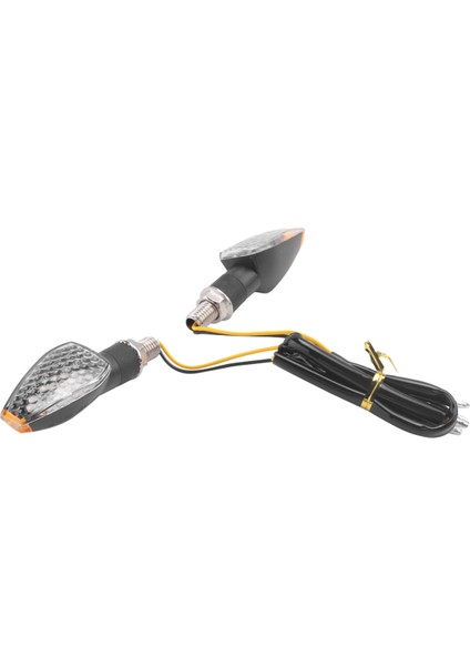 4 Parça Motosiklet Göstergeleri Akan Dönüş Sinyal Işıkları 14 LED 12V Motosiklet LED Göstergesi Yanıp Söner Amber Lamba (Yurt Dışından)