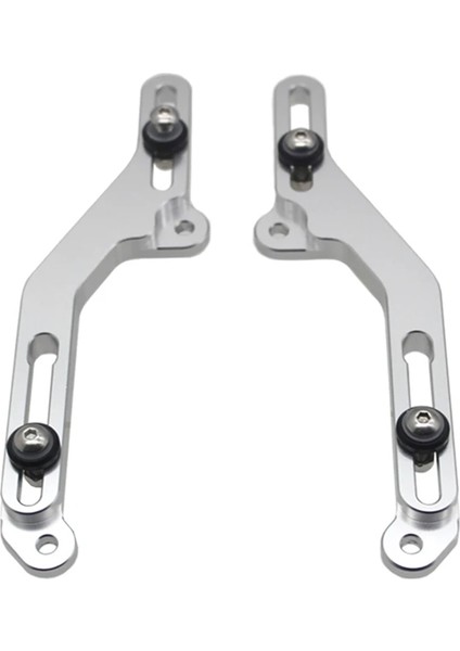Honda XL750 Xl 750 Transalp 750 2023 2024 Cnc Alüminyum Ön Cam (Gümüş) Için Motosiklet Ön Cam Ayarlayıcıları (Yurt Dışından)