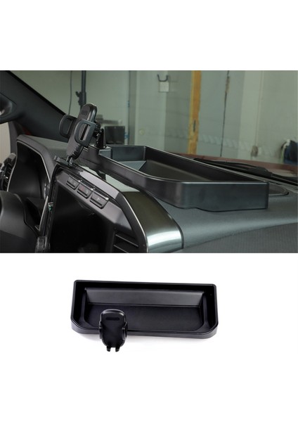 Ford F150 2021-2024 Iç Aksesuarlar Için Dash Monte Telefon Tutucu Merkez Konsolu Saklama Kutusu Tepsisi (Yurt Dışından) fırsatları