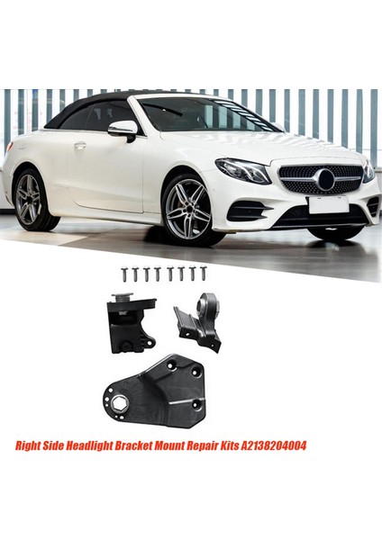 1paır Far Tutucu Onarım Braket Montaj Kitleri A2138203904 A2138204004 Mercedes Benz E Sınıfı W213 2021-2023 (Yurt Dışından) indirimleri