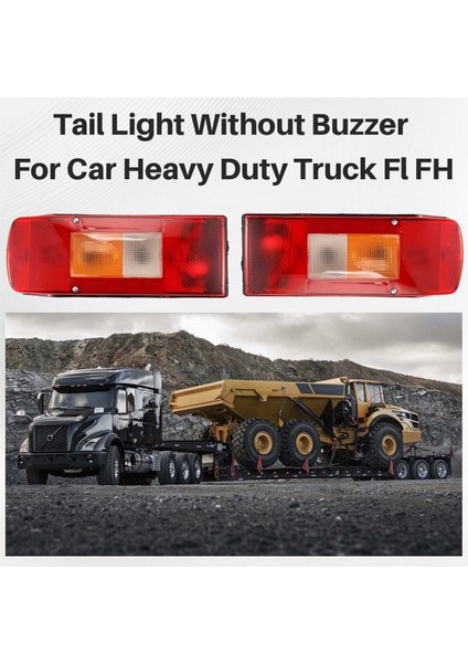 Sol+Sağ Taraf Kuyruk Işığı Volvo Ağır Hizmet Kamyonu Fm Fh Arka Fren Lambası 20507624 20507623 (Yurt Dışından) fırsatları