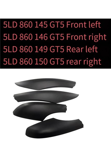 Araç Çatı Rafı Kapağı Bagaj Slayt Ray Koruma Kapağı 5LD860145 5LD860146 5LD860149 5LD860150 Skoda Yeti Için 2009-2018 (Yurt Dışından) modelleri