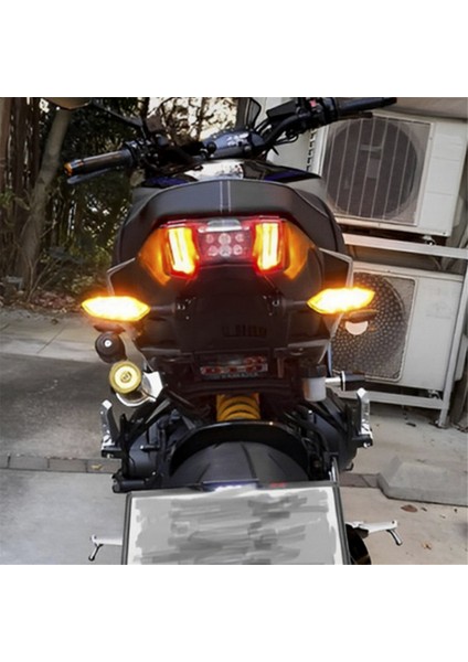 Motosiklet Dönüş Sinyali Işık LED Göstergeleri Işık B67-83330-00 B67-83340-00 Yamaha Yzf-R1 R6 R7 R25 R15 Mt-10 Mt-07 (Yurt Dışından) indirimleri