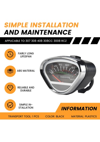 Honda Dax 70 Için Motosiklet Hız Göstergesi 100KM/S Takometre Kilometre Sayacı Enstrümanı (Yurt Dışından) fırsatları