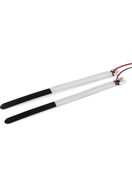 Evrensel Motosiklet Çatal LED Turn Sinyal Şerit Işıkları Kiti 45-70MM Çatal, 2 Adet Amber Için Uygun (Yurt Dışından)