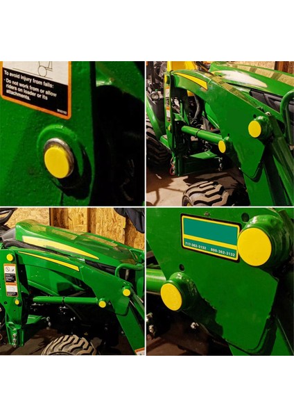 John Deere Compact Tractor Için 120 1023E 1025R Yükleyici Zerk Bağlama Gres Kapakları (Yurt Dışından) modelleri