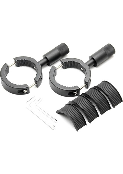 38-60MM Motosiklet Sisleri Braket Tüp Montaj Tutucu Far Desteği Moto Spot Işıkları Çatal Braket Kelepçesi (Yurt Dışından)