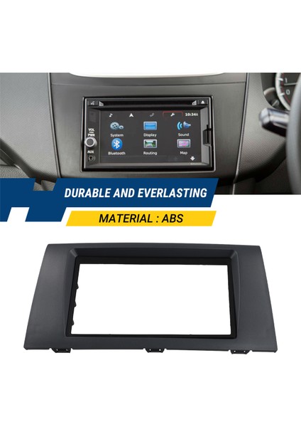Suzuki Swift 2005-2010 Için 2 Dın Ses Paneli DVD Navigasyon Paneli Çerçeve Araba Fasias Stereo Radyo Paneli (Yurt Dışından) fırsatları