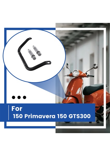 Motosiklet Çok Fonksiyonlu Kart Naviget Braketi Depolama Kanca Braketi Vespa Sprint 150 Primavera 150 Siyah (Yurt Dışından) indirimleri
