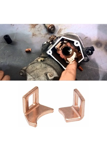 Marş Solenoid Kişisi Seti 2 Pcs Başlangıç ​​soleniod Yeniden Inşa Onarım Kişisi Kit 228000-6660 (Yurt Dışından) fiyatları