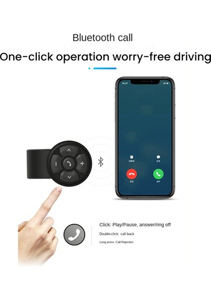 Motosiklet Kask Kulaklık Bluetooth Uzaktan Düğmesi Motosiklet Giderici Medya Denetleyicisi Elektrikli Bisiklet Denetleyicisi (Yurt Dışından) fırsatları
