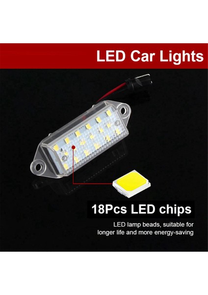 Mitsubishi Lancer Evo Vııı Için 2pcs LED Araba Numarası Plakası Açık Beyaz 2004-2008 Evo x 2008-2018 (Yurt Dışından) fırsatları