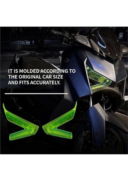 Yamaha XMAX300 Için X-Max 300 2023 2024 Motosiklet Far Kapağı Koruma Far Ekran Lens Koruma Koruyucu (Yurt Dışından) modelleri