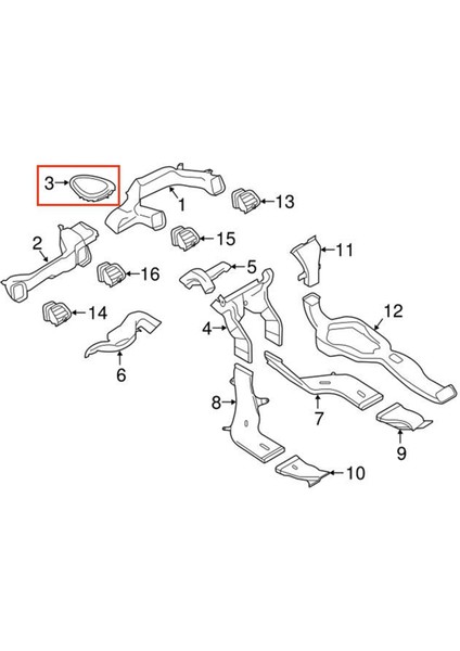 Bmw Mini F55 F56 F57 F60 Ses Hoparlör Kapağı Otomobil Aksesuarları (Yurt Dışından) fiyatları
