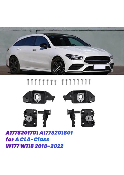 Mercedes Benz Için Araba Far Onarım Braket Kitleri A Cla Sınıfı W177 W118 2018-2022 Far Sabit Pençe A1778201701, B (Yurt Dışından) indirimleri