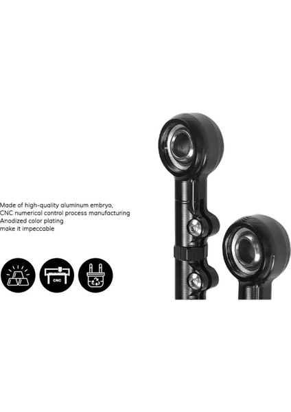 Motosiklet Ayarlanabilir Bağlantı Bırakma Bağlantı Kiti Damla Bağlantıları Honda CB750 Hornet Cb 750 2023- (Siyah) (Yurt Dışından) modelleri