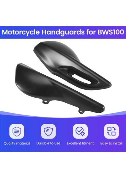 Motosiklet Ön Cam Handguard Gidon Ön Cam Eldivenleri Yamaha BWS100 4VP Için Uygun (Yurt Dışından) indirimleri