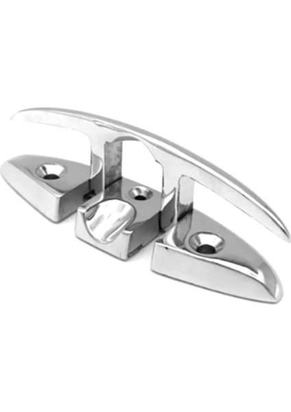 4pcs 6inch Paslanmaz Çelik Kepçesi Deniz Katlanabilir Tekne Kepçeleri Katlanır Güverte Demirleme Kepçesi Sifon Montajı Monte Tekne Yatları (Yurt Dışından) fiyatları