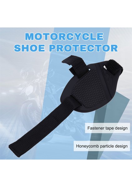 Motosiklet Dişli Vardiya Ayakkabı Kapak Pedleri Petek Anti-Kaygan Üst Koruyucu Dişli Vites Ayakkabı Kapağı (Yurt Dışından) fırsatları