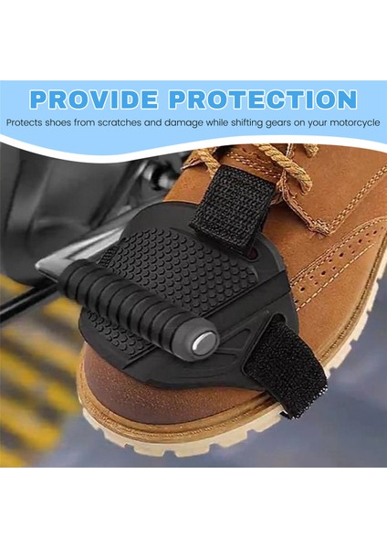 Motosiklet Dişli Vardiya Ayakkabı Kapak Pedleri Petek Anti-Kaygan Üst Koruyucu Dişli Vites Ayakkabı Kapağı (Yurt Dışından) indirimleri