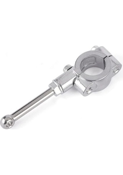 Evrensel Motosiklet Yan Stand Uzantı Yardımcı Takım Braketi 20-23MM Tek Bacak Stand Ayak Desteği (Gümüş) (Yurt Dışından)