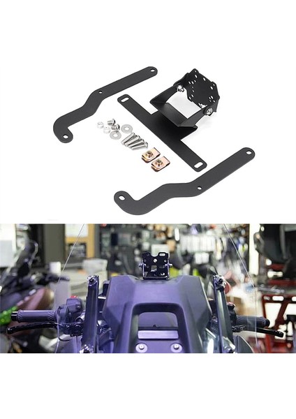 Motosiklet Navigasyon Braket Tuning Malzemeleri Yamaha Tmax 560 Tech Maks 2022 TMAX560 22 T Max 560 2023 (Yurt Dışından) modelleri