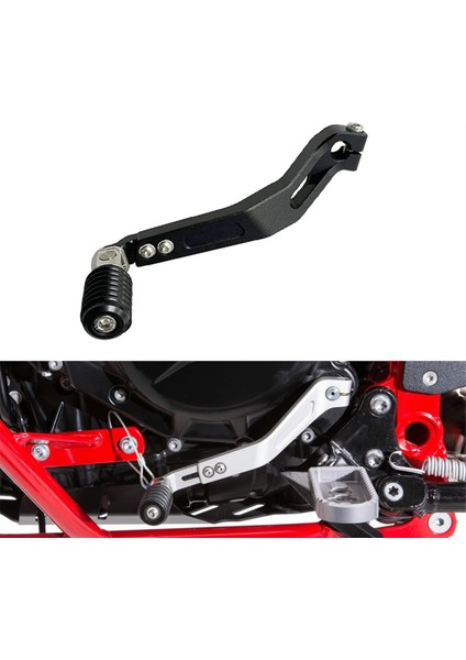 Bmw F650GS 08-15 F700GS F800GS 04-17 Dişli Vardiya Kolu Için Motosiklet Dişli Kolu Değiştirici Ayarlanabilir Genişlemeli Kol A (Yurt Dışından) modelleri
