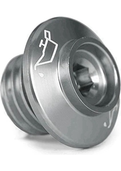 Gri Motosiklet Motor Yağı Dolgu Tapası Kapak Motor Kapağı Yağ Vidalı Yağ Giriş Kapağı Vidası Triumph Daytona (Yurt Dışından)