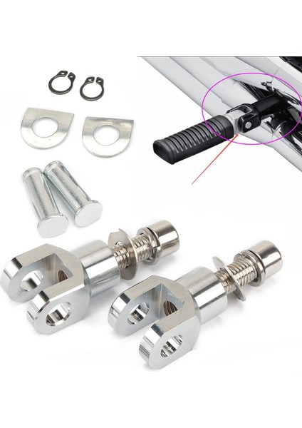 29MM Motosiklet Ayağı Pegs Mount Yolcu Footty Pedal Braketi Softail Fatboy Flstf 2000-2006 (Yurt Dışından) fiyatları