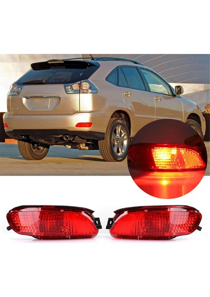 1paır Araç Yan Işaretleyici Lamba Montajı (Lh+Rh) Lexus RX330 RX400H RX350 RX350 Arka Tampon Işığı 819200E010 819100E010 (Yurt Dışından) fiyatları