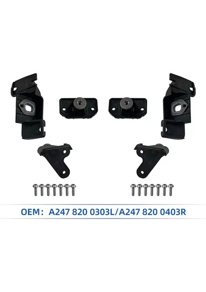 Mercedes-Benz Glb Sınıfı X247 20-24 Far Rs Braket Mount A2478200303 L (Yurt Dışından) modelleri
