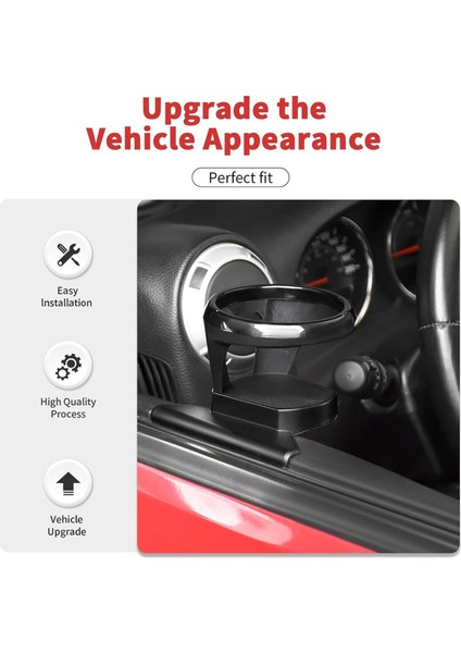 Jeep Wrangler Jk Jku Için Ön Kapı Yan Su Bardağı Tutucu 2011-2017 Yan Kapı Içecek Kupası Tutucu, Sol (Yurt Dışından) indirimleri