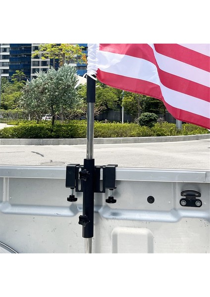 Hitch Flag Pole Tutucu - Bayrak Pole Hitch Mount Universal Fit Römork Kamyonu Rv Pikap - Bayrak Direği Tutucu (Yurt Dışından) fiyatları
