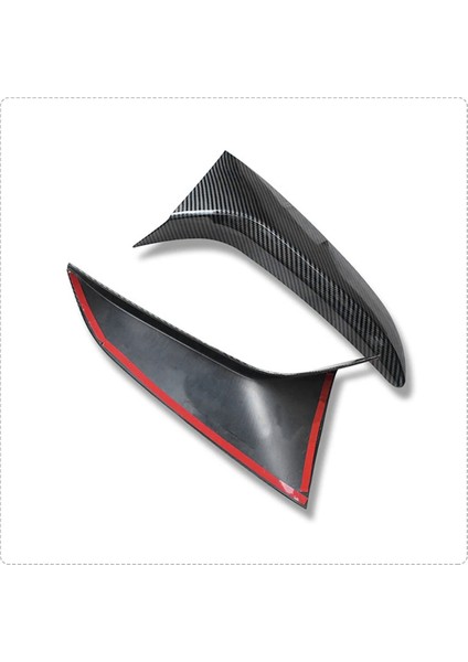 Abs Karbon Fiber Arka Cam Arka Kanat Üçgen Dekoratif Şerit Panel Subaru Crosstrek 2024 (Yurt Dışından) fırsatları