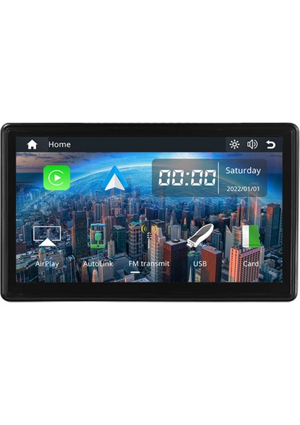 7 Inç Portatif Kablosuz Carplay Android Otomatik Otomobil Radyo Mp5 Video Oyuncu Araç Stereo Fm Araç Ters Görüntü (Yurt Dışından) fırsatları