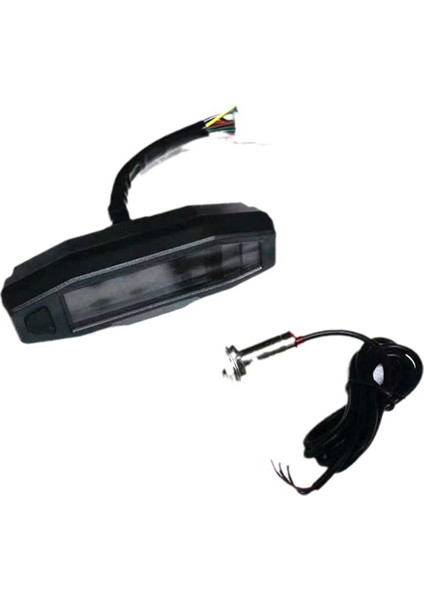 Motosiklet Mini Va Hd LCD Hızölçer Hız Gösterimi Yakıt Göstergesi Hd Ayarlanabilir LCD (Yurt Dışından) fiyatları