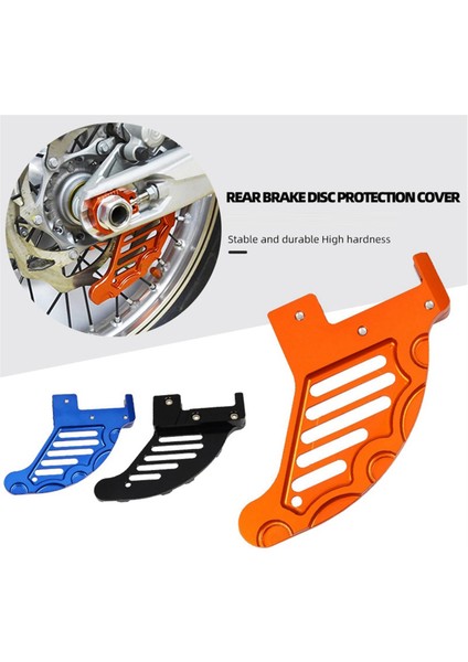 Turuncu Arka Fren Disk Koruma Koruyucusu Ktm Bike Sxf Exc Xcw Sx Xc Mxc 125 - 500CC (Yurt Dışından) modelleri