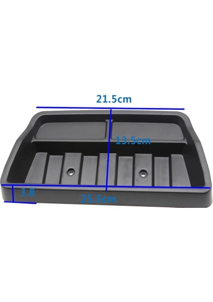 Jeep Wrangler Tj 1997-2007 Otomobil Merkezi Konsol Tepsi Tepsisi Gösterge Tablosu Depolama Kutusu Organizatör Cep Telefon Braketi (Yurt Dışından) modelleri
