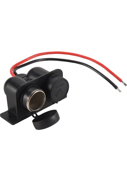 Çığ Soket 12V Su Geçirmez Çift Güç Fiş Çıkışı, Araba Motosiklet Scooter Tekne Atv Rv (Yurt Dışından) fiyatları