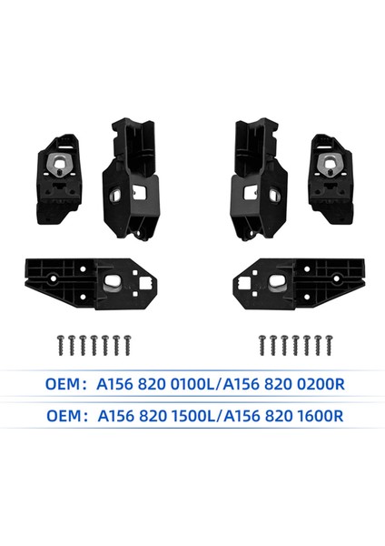 Araba Ön Far Braketi Onarım Montaj Kitleri Mercedes-Benz Gla Sınıfı X156 13-19 Far Rs Braketi A1568200100 L (Yurt Dışından) fırsatları