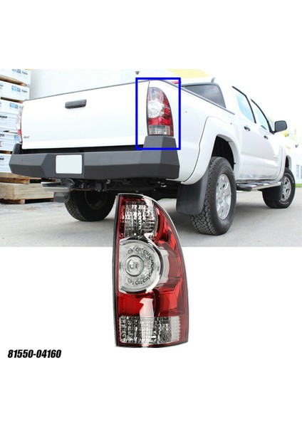 Toyota Tacoma 2005-2015 Araba LED Taillamp Fren Işığı (Yurt Dışından) modelleri