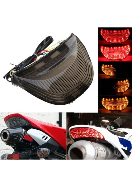LED Kuyruk Işığı Motosiklet Fren Işığı 2003-2006 Honda CBR600RR 2004-2007 CBR1000RR (Yurt Dışından) fiyatları