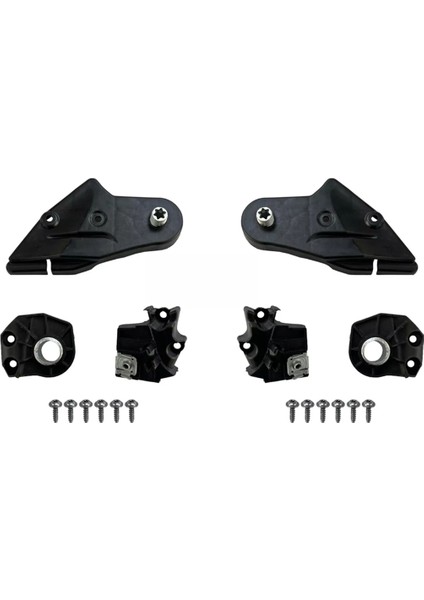 1paır Ön Far Onarım Braket Montaj Kitleri Mercedes-Benz C Sınıfı W203 W204 2008-2014 A2048201114 A2048201214 (Yurt Dışından) modelleri